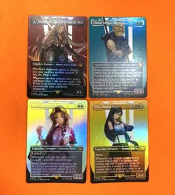[FOIL] Final Fantasy VII 英傑集結 - Sephiroth Cloud Tifa Aerith MTG ENG Set NM - Image 4