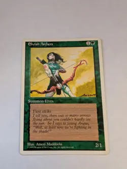 Elvish Archers MTG Core Set 4th Edition Regular MTG LP - Image 1