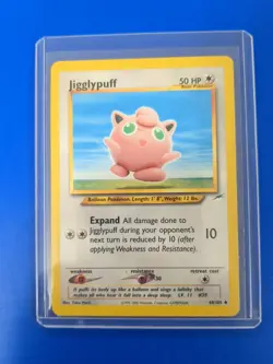 Pokemon Neo Destiny Jigglypuff TCG Non-Holo Card 44/105 - Image 1