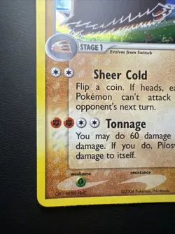 Piloswine 13/109 Team Rocket Returns Reverse Holo 2004 Pokemon Card NM - Image 5