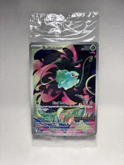 Pokemon Bulbasaur IR Mega Evolution 133/132 English - NM+ STAMPED SEALED - Image 1