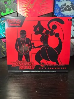 Pokemon Scarlet and Violet Destined Rivals Pokemon Center Elite Trainer Box ETB - Image 1