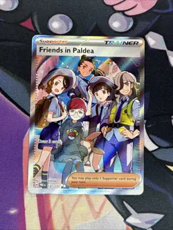 2025 Pokemon TCG Prismatic Evolutions - Friends In Paldea #137/131 - NM - Image 1