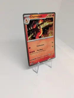 Pokemon TCG Charmeleon Scarlet & Violet Promo Cosmos Holo-151 005/165 - Image 2