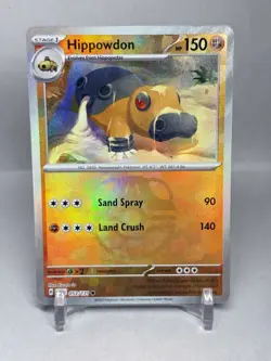 Pokemon TCG Hippowdon (Master Ball Pattern) 053/131 SV: Prismatic Evolutions NM - Image 1