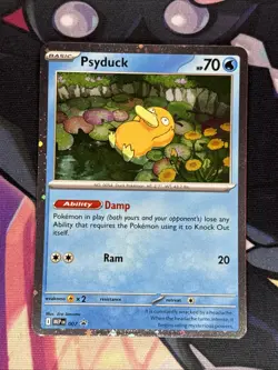 2025 Pokemon TCG Mega Evolutions Promo - Psyduck #7 - NM - Image 1