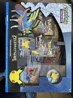 Nintendo Pokemon TCG: Celebrations Deluxe Pin Collection 820650809422 - Image 1