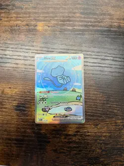Pokemon TCG Mew EX 232/091 Special Illustration Rare Bubble Mew NM - Image 1