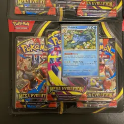 Pokemon TCG Mega Evolution 3-Pack Blister Psyduck & Golduck SET OF 4 SEALED - Image 3
