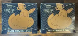 LOT OF FOUR (4) SEALED Pokemon Shining Fates Elite Trainer Boxes - Image 2