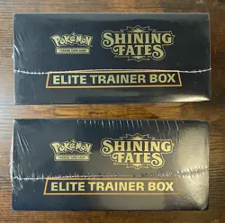 LOT OF FOUR (4) SEALED Pokemon Shining Fates Elite Trainer Boxes - Image 4