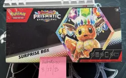 Pokemon Prismatic Evolutions Surprise Box New Factory Sealed - Image 1