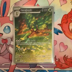 Pokemon TCG Sawsbuck 092/086 Illustration Rare SV10.5: White Flare MINT/NM - Image 2