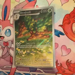 Pokemon TCG Sawsbuck 092/086 Illustration Rare SV10.5: White Flare MINT/NM - Image 3