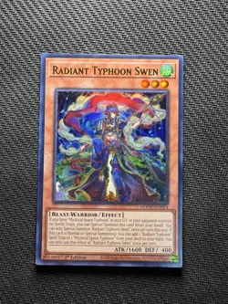 🔥Yu-Gi-Oh! - Radiant Typhoon Swen - DOOD-EN014 - Ultra Rare - NM🔥 - Image 1