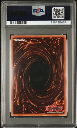 2003 Red-Eyes B. Dragon SDJ-001 Ultra Rare PSA 8 NM-MT - Image 2