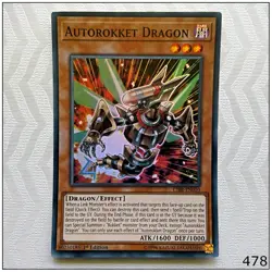 Autorokket Dragon - CIBR-EN010 - Super Rare 1st Edition Yugioh - Image 1