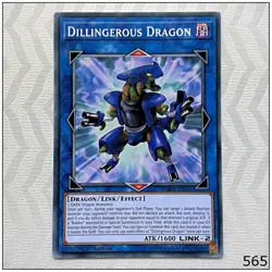 Dillingerous Dragon - DANE-EN041 - Common 1st Edition Yugioh - Image 1