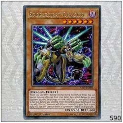 Speedburst Dragon - SAST-EN006 - Rare 1st Edition Yugioh - Image 1