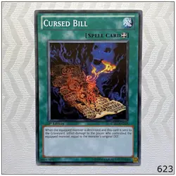 Cursed Bill - STBL-EN059 - Common 1st Edition Yugioh - Image 1
