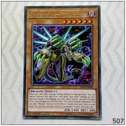 Speedburst Dragon - SAST-EN006 - Rare 1st Edition Yugioh - Image 1