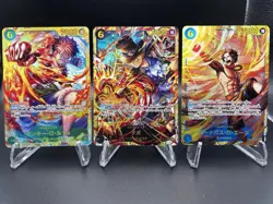 One Piece Card Game Ace, Luffy, Sabo SEC Carrying on His Will OP13 119 JPN - Image 1