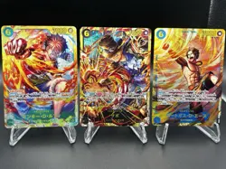 One Piece Card Game Ace, Luffy, Sabo SEC Carrying on His Will OP13 119 JPN - Image 2