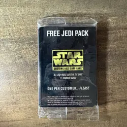 Star Wars CCG Decipher Jedi Pack 11-Card Premium Set SEALED - Image 1