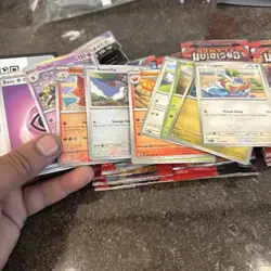 Pokemon OBSIDIAN FLAMES BULK 180+ Cards 20 open packs. Holos & reverse holos inc - Image 2