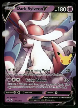 Dark Sylveon V - SWSH134 Promo Holo NM Pokemon SWSH: Sword & Shield Promo Cards - Image 1