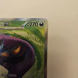 Pokemon Arbok ex 185/165 Scarlet & Violet: 151 Full Art Card NM/M Holo - Image 3