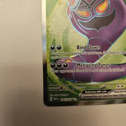 Pokemon Arbok ex 185/165 Scarlet & Violet: 151 Full Art Card NM/M Holo - Image 5
