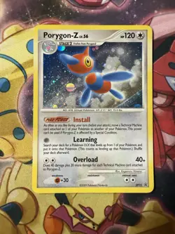 Porygon-Z DP35 Holo Diamond and Pearl Black Star Promo Pokemon Card LP - Image 1