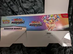 Prismatic Evolutions Booster Bundle Box EMPTY NO CARDS,SLIGHTLY DAMAGED SEE PIC - Image 4