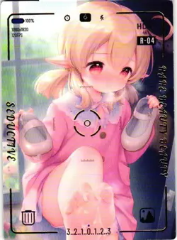 KLEE FEET R-04 Mei Se 2 Goddess Story Anime Collectible Collectible Card - Image 1