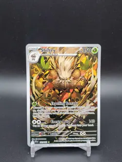 Shiftry 163/162 Temporal Forces Illustration Rare NM Pokemon Card - Image 1