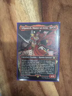 Gilgamesh, Master-at-Arms (Borderless) Final Fantasy Regular MTG - Image 1