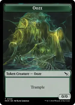 🧙Ooze/Thopter Token Foil MKM Murder at Karlov Manor MTG - Image 1