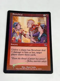 Browbeat 82/143 Foil Judgment MTG LP/NM - Image 1