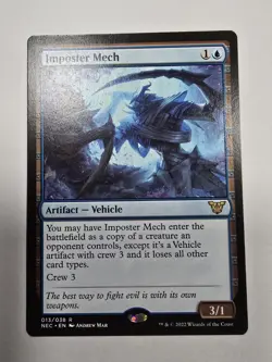 Imposter Mech Commander: Kamigawa: Neon Dynasty Regular Mtg - Image 1