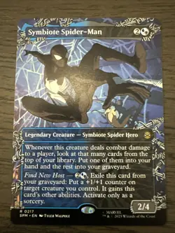 Symbiote Spider-Man (Borderless) Marvel's Spider-Man Regular - Image 1