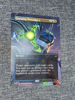 Grasping Tentacles 0021 Borderless Regular Marvels Spider-Man NM/M MTG - Image 1
