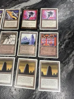 Artifact Lot Basalt Monolith X 4, Urza, Felton’s Cane Revised 4th Lot MTG - Image 3