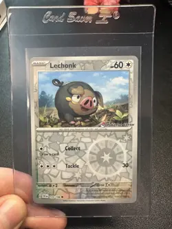 Lechonk (Pokemon Center Exclusive) 155/198 Scarlet & Violet Pokemon Stamped NM - Image 1
