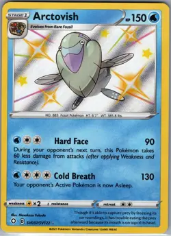 Arctovish SV037/SV122 - Pokemon TCG Shining Fates - Baby Shiny Holo Rare (NM) - Image 1