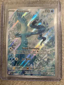 Pokemon TCG Articuno Journey Together 161/159 Near Mint Condition - Image 1