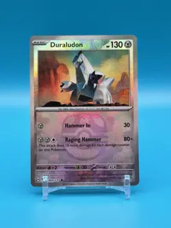 Duraludon (Master Ball Pattern) - SV: Prismatic Evolutions (PRE) - Pokemon - NM - Image 1