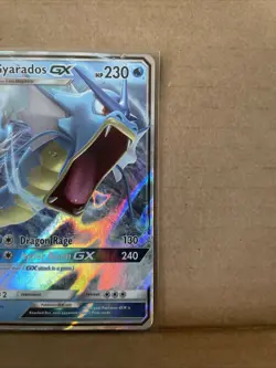 Pokemon TCG Gyarados GX SM Black Star Promo SM212 Holo Promo - Image 4