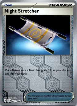 Pokemon Night Stretcher 061/064 Shrouded Fable REVERSE HOLO NM - Image 1
