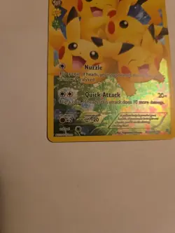 Pokemon Generations XY TCG Pikachu RC29/RC32 Full Art Rare - Image 3